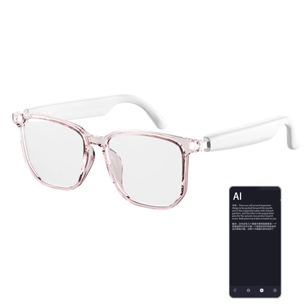 Enzemit/Shenzhen Xinyida Technology Co., LTD AI Translation Glasses - 110+ Languages Bluetooth