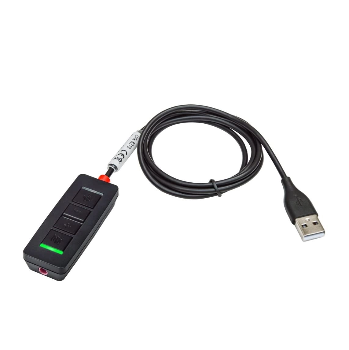 daily headset USB A to 3.5mm TRRS Adapter - Mic Supported