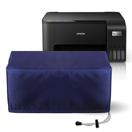 Cranique Dust Proof Nylon Printer Cover - Compatible with L3211 L3216 L3260 Blue