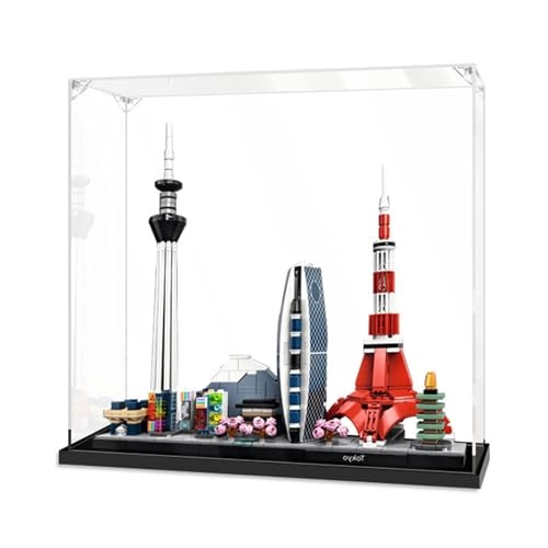 Acrylic Display Case - Dust-Proof Clear for 21051