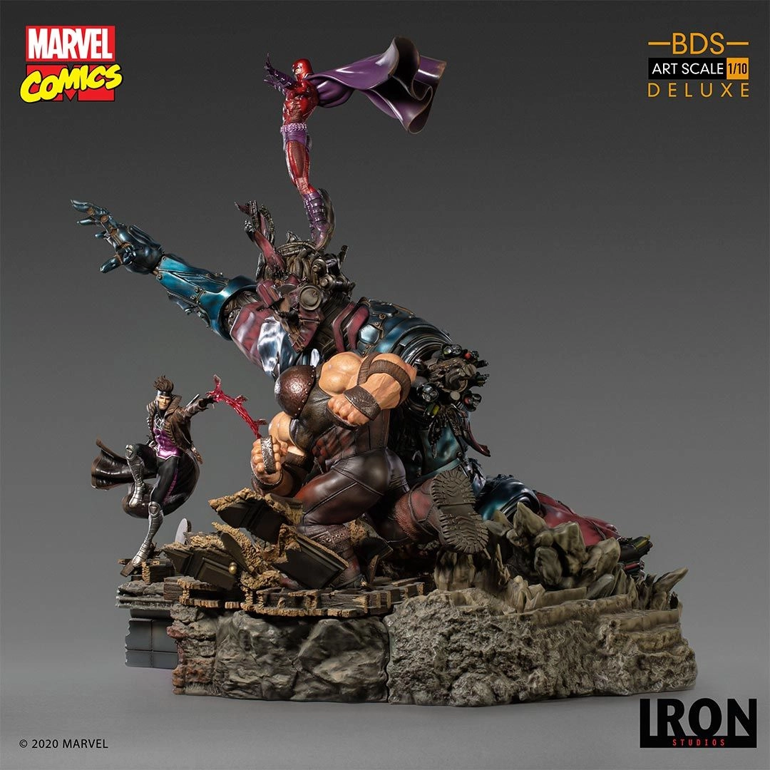 X-Men vs Sentinel #2 Deluxe BDS Art Scale 1/10 Statue - Marvel - 4 pcs