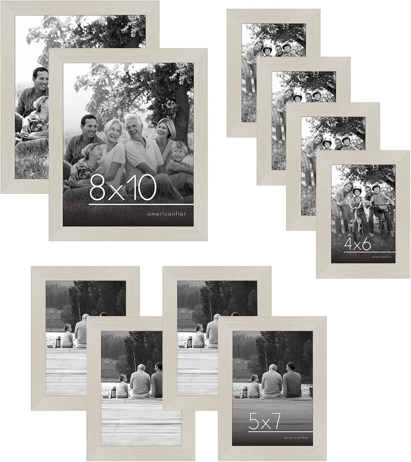 Set of 10 Picture Frames