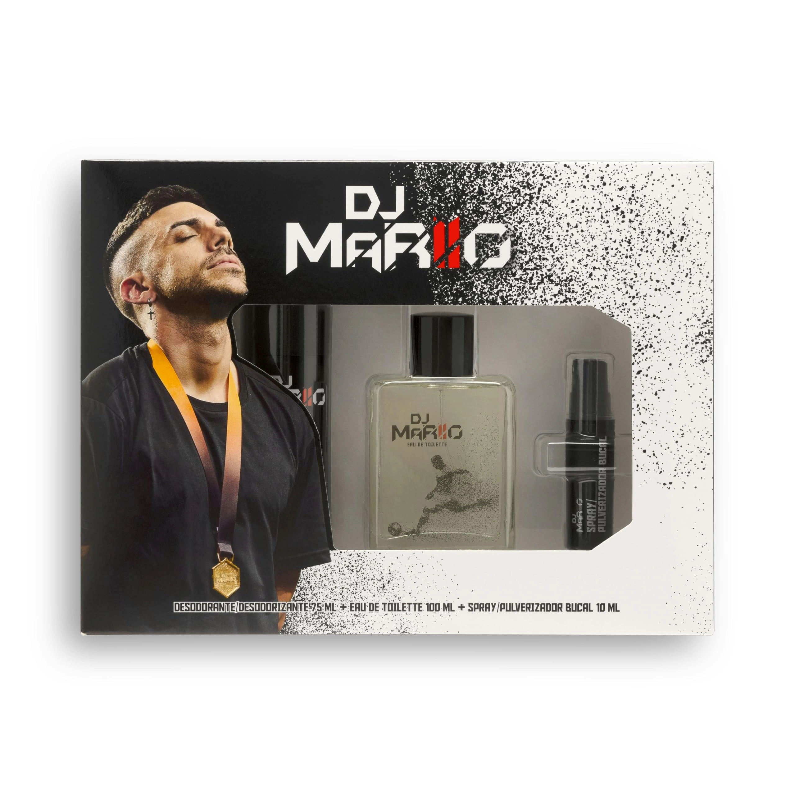 RNB Eau de Toilette + Deodorant + Mouth Spray - Top notes: A fruity and fresh start is perceived, with mentions of citrus notes such as bergamot.