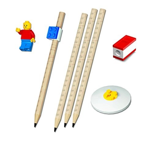 Lego Stationery Set - 8 Pcs