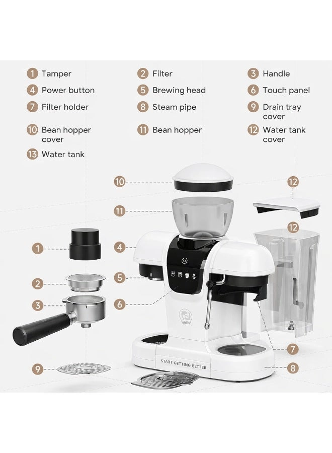 ME2603 - Built-in Grinder 19 Bar