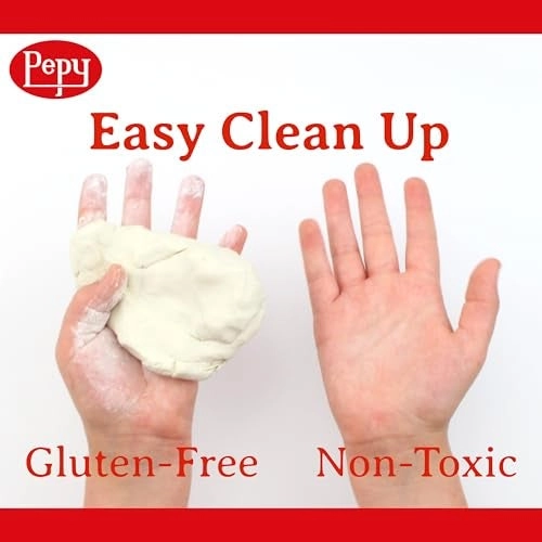 Premium European Air Dry Modeling Clay - 2996g 3pcs.