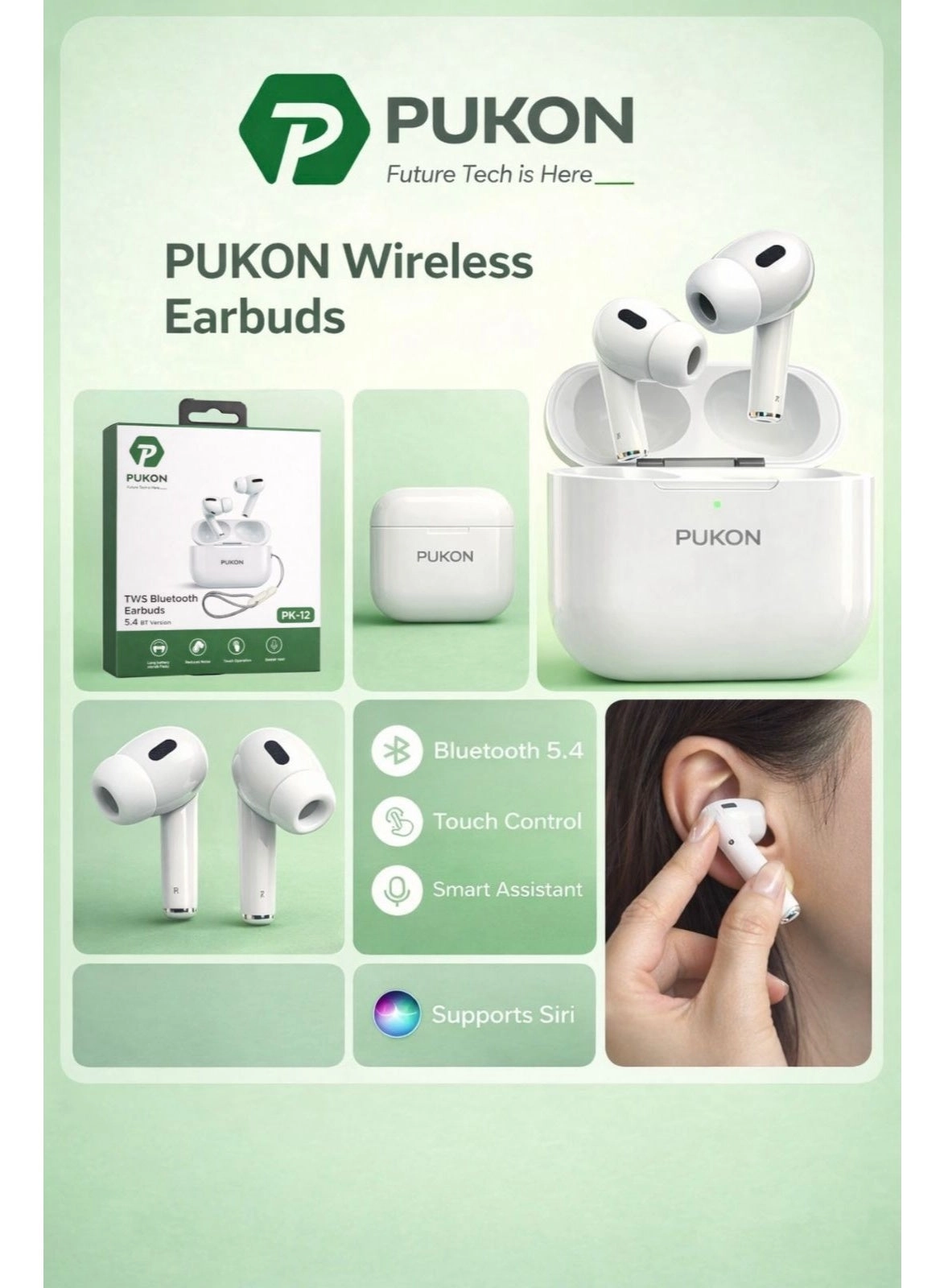 PK-12 Wireless Earbud