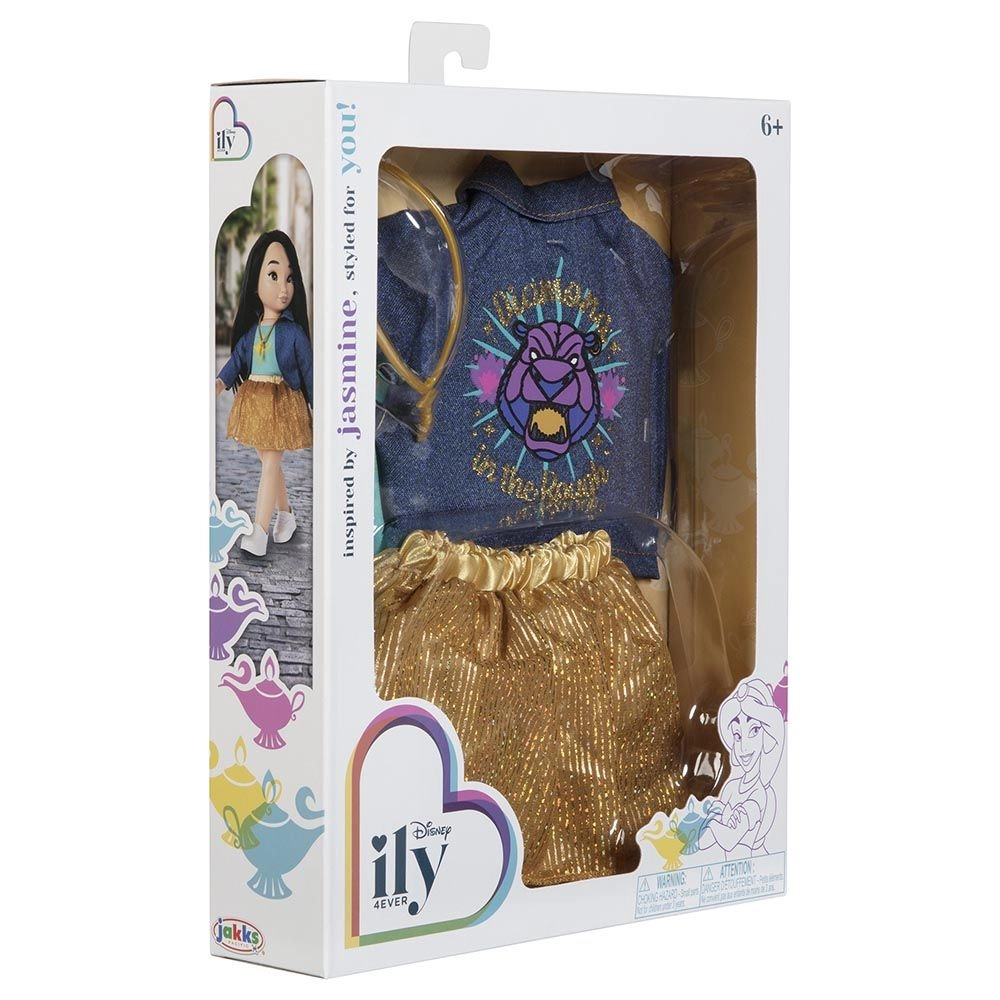 Jasmine Doll Playset - 18-inch Fashion Pack Ages 6+