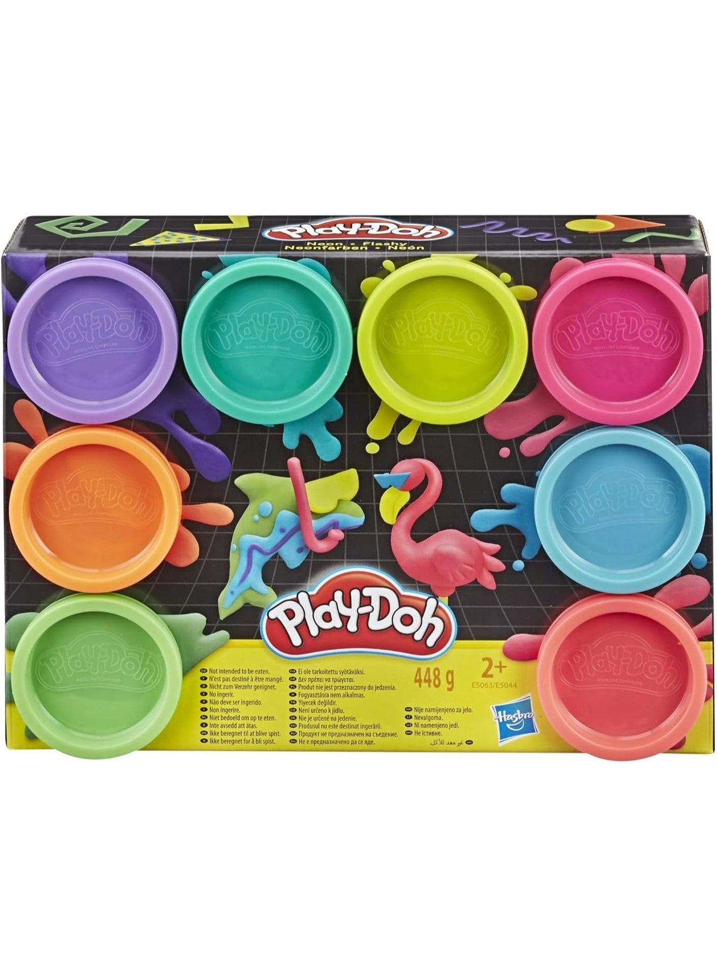 Neon Colors Pack - Modeling Compound 2+ years 8 pcs