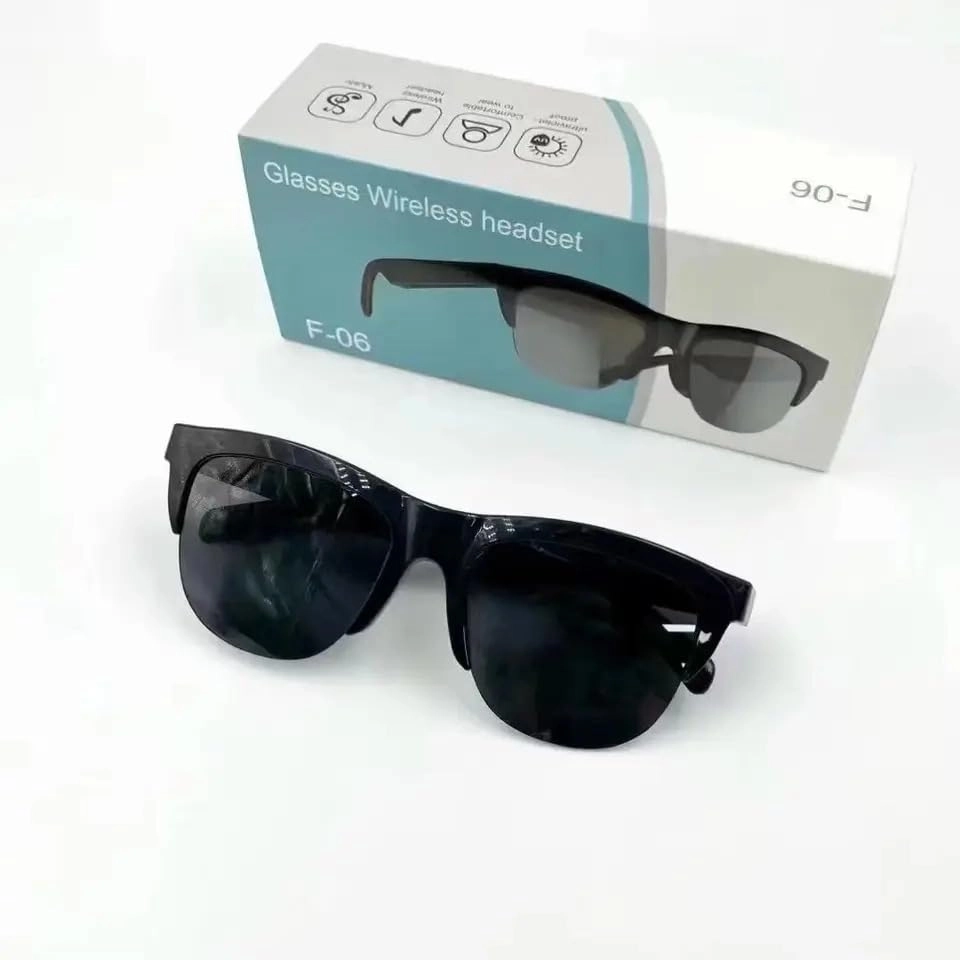 F-06 - Wireless Headset Black UV Protection