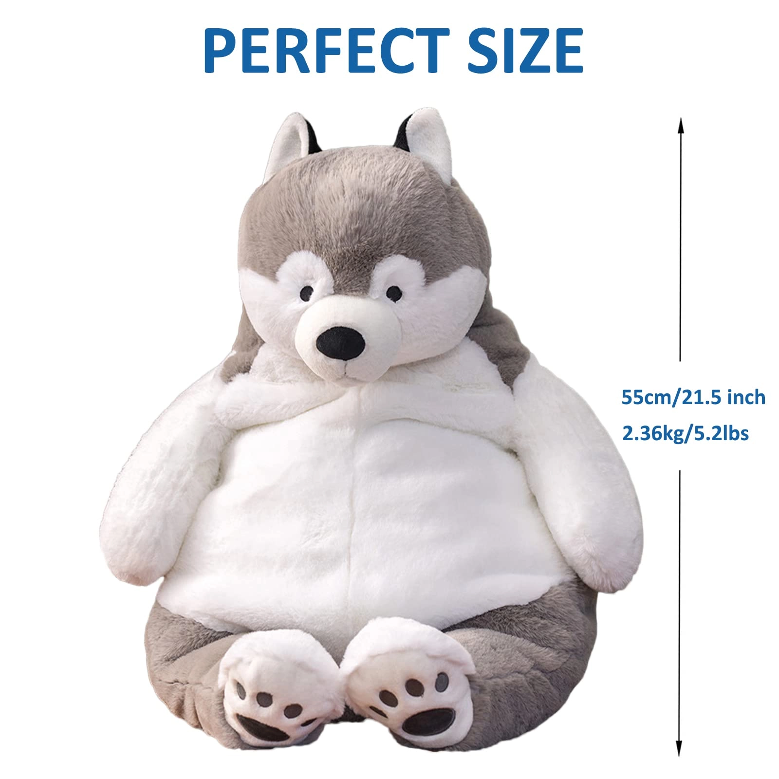 Husky Weighted Plush 43 cm