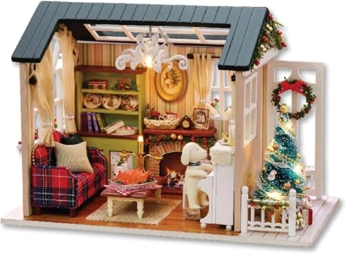 Miniature Dollhouse Kit - Blue Time