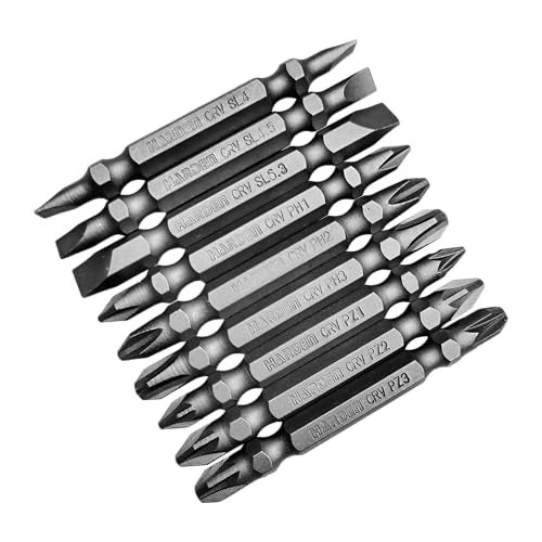 Harden Magnetic Screwdriver Bit Set - 9-Piece 65mm