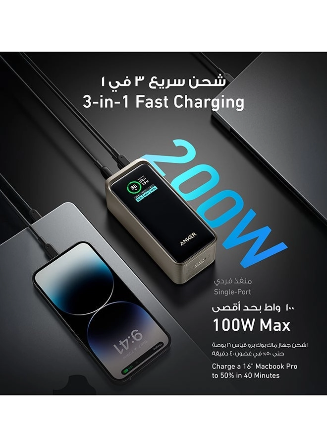 Prime Power Bank - 20,000mAh 200W 1 USB-A 2 USB-C