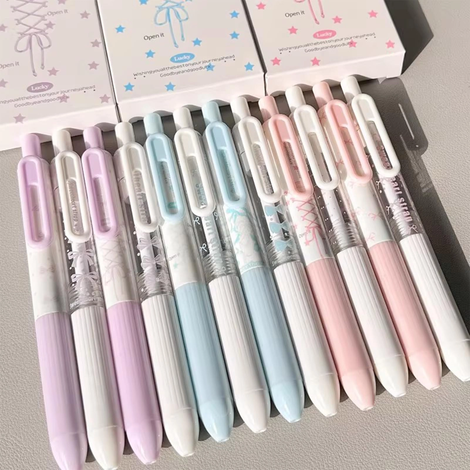 Gel Pen - 4Pcs 0.5mm