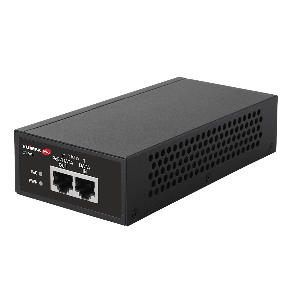 Edimax GP-201IT - 30W 1 IEEE 802.3af IEEE 802.3at IEEE 802.3bt 2.5 Gigabit