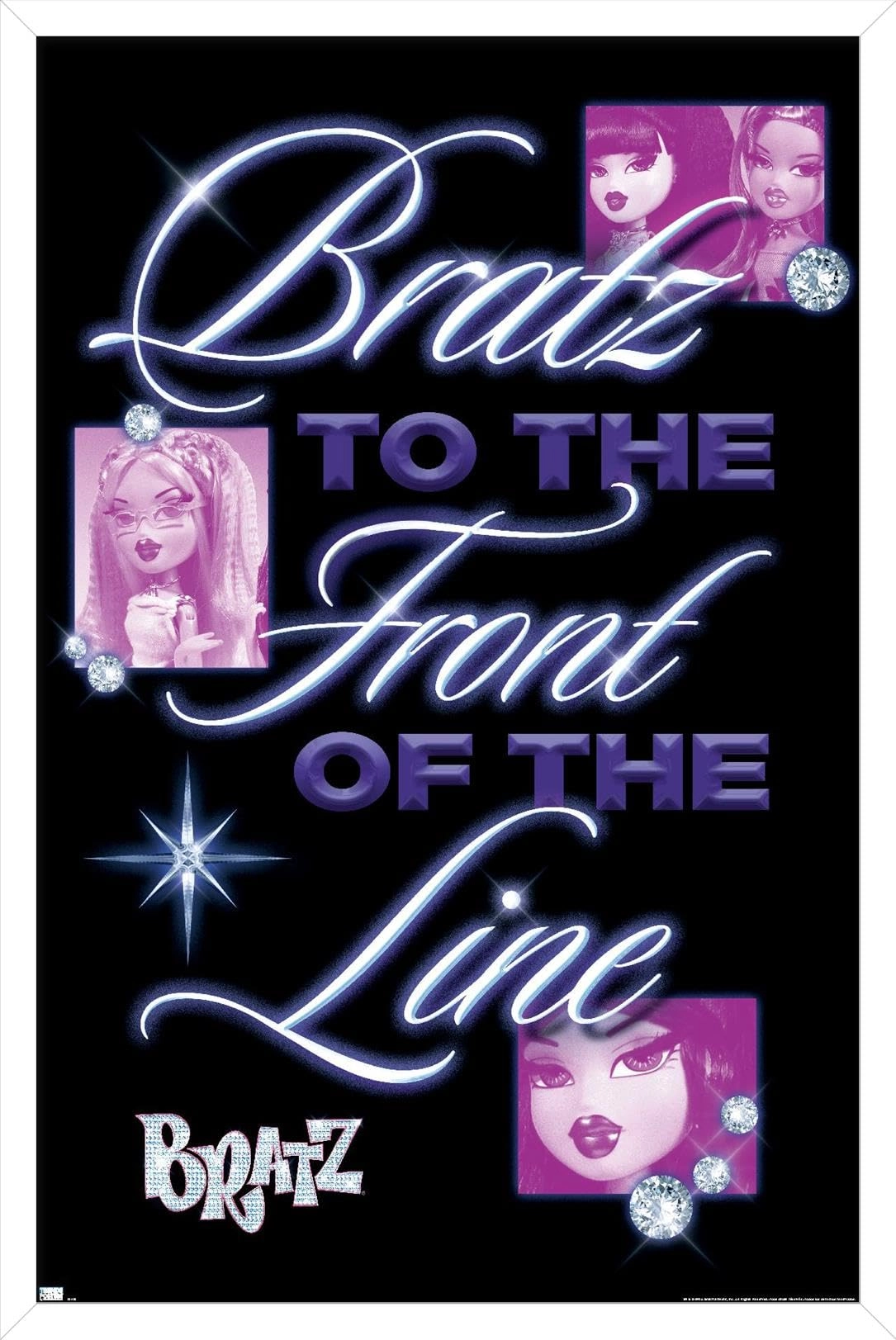 Bratz: Girls Nite Out - Front Of The Line Wall Poster - Paper 22.4\"L x 14.7\"W