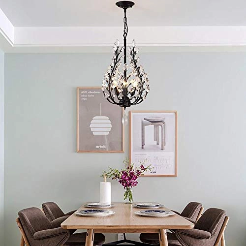 American Rustic Living Room Chandelier - 50cm