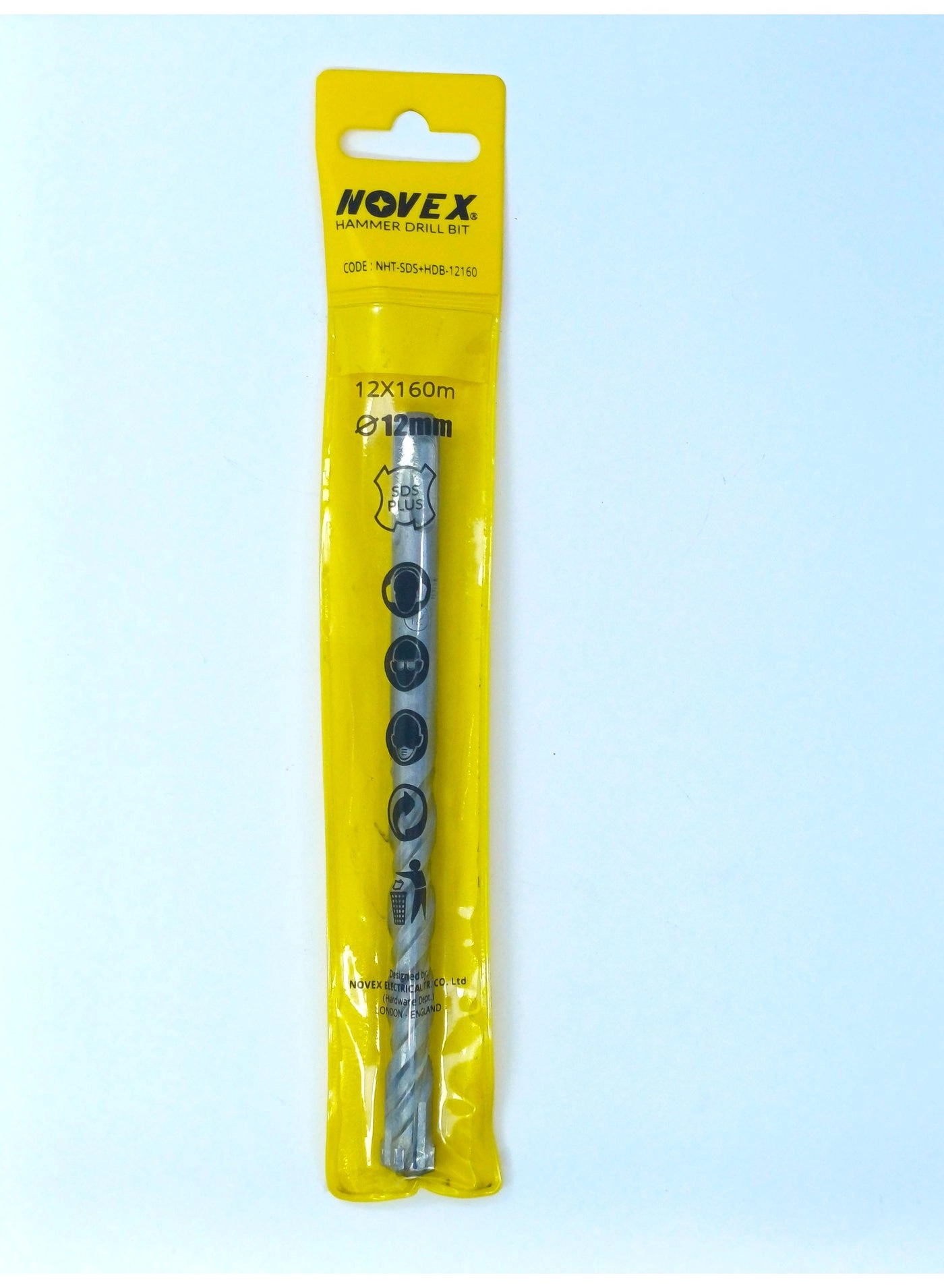 NOVEX NHT-SDS+HDB-12160 - Carbide-tipped