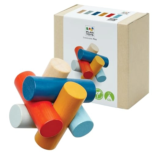 Log Puzzle - 3+ 6 pieces