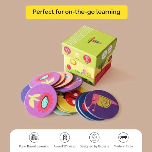 Spring Colors Memory Game - 3 years+