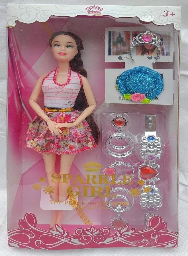 Movable Doll Set - Fully Articulated Hands & Legs