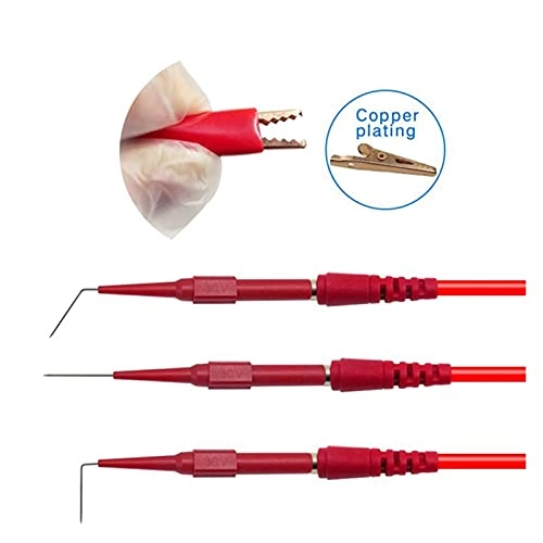 Alligator Clips Electrical Test Leads - 1A 30V 4mm