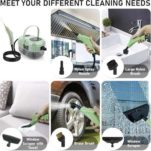 HELEE Handheld Steam Cleaner - 2500W 1L