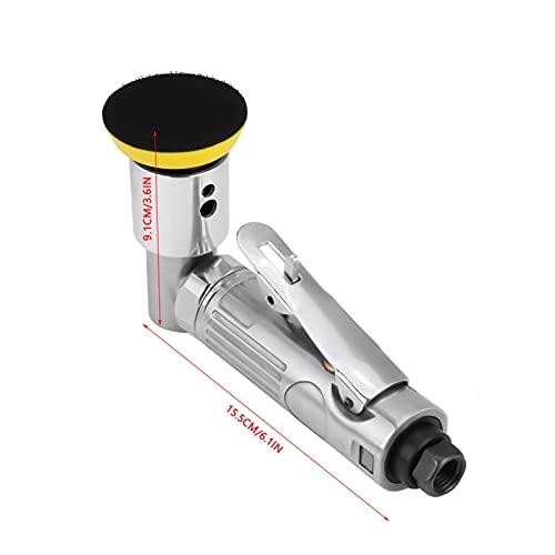 Portable polishing machine - pneumatic 5" Low noise