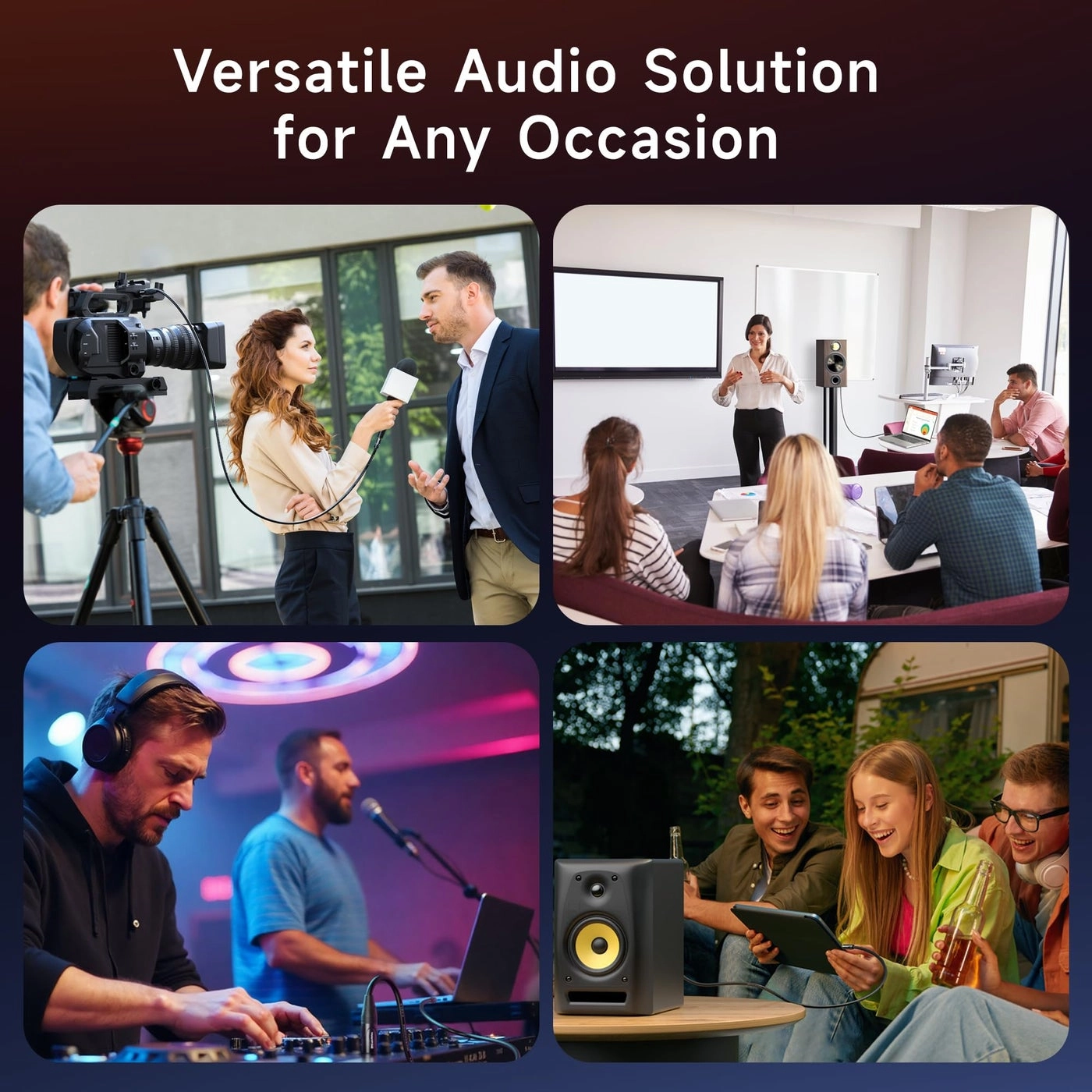 3.5mm to XLR Cable - 25ft