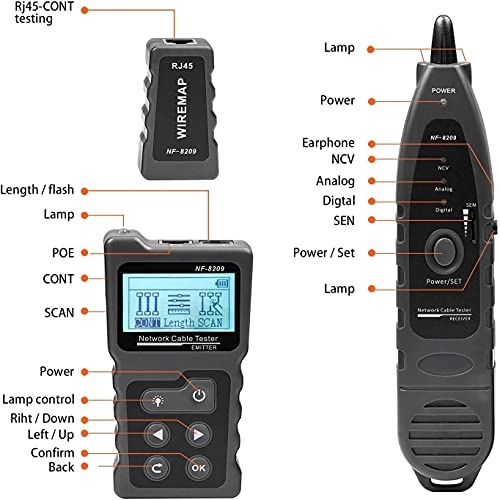 Cable Tracker - 4 in 1 PoE TDR