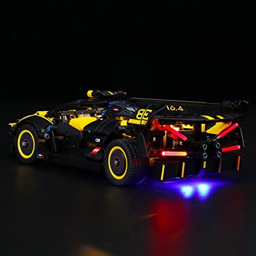LED Light for LEGO Technic Bugatti Bolide 42151 - Acrylonitrile Butadiene Styrene 1 5V