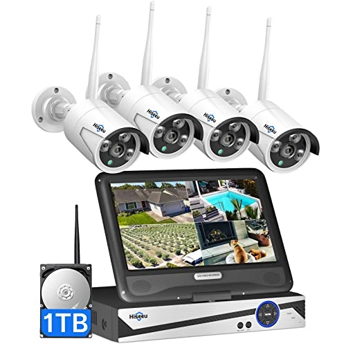 Expandable Wireless Security Camera System - 4 10 channels 5MP