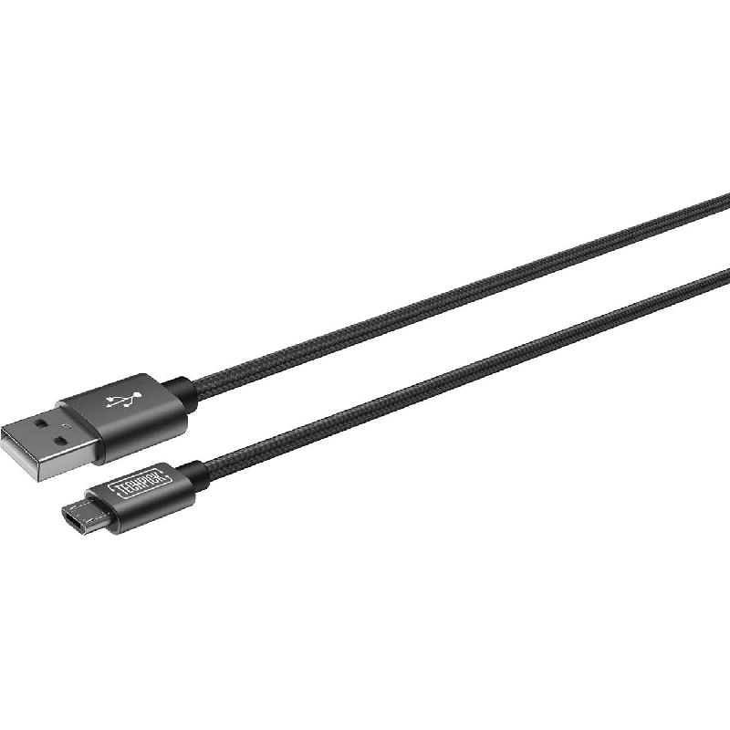 Techpick Charge Cable USB to Micro USB 1m Braided