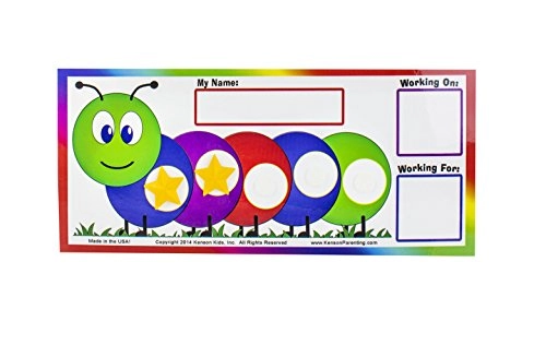 I Can Do It Caterpillar Token Board - 3-10