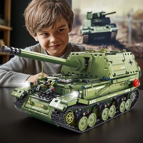 Tank Destroyer - WW2 Army Tank 2436 pcs