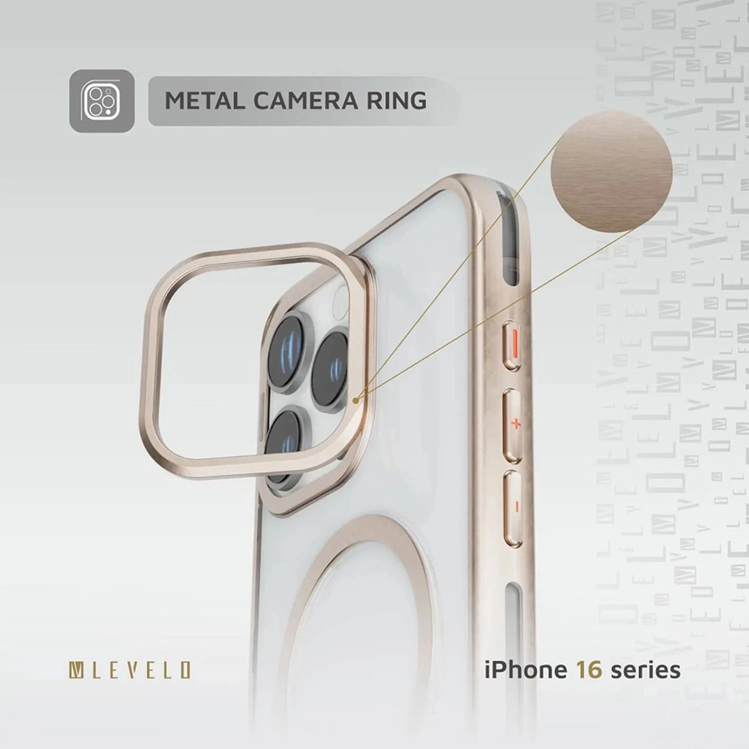 Elio PC Case with MagSafe for iPhone 16 Pro