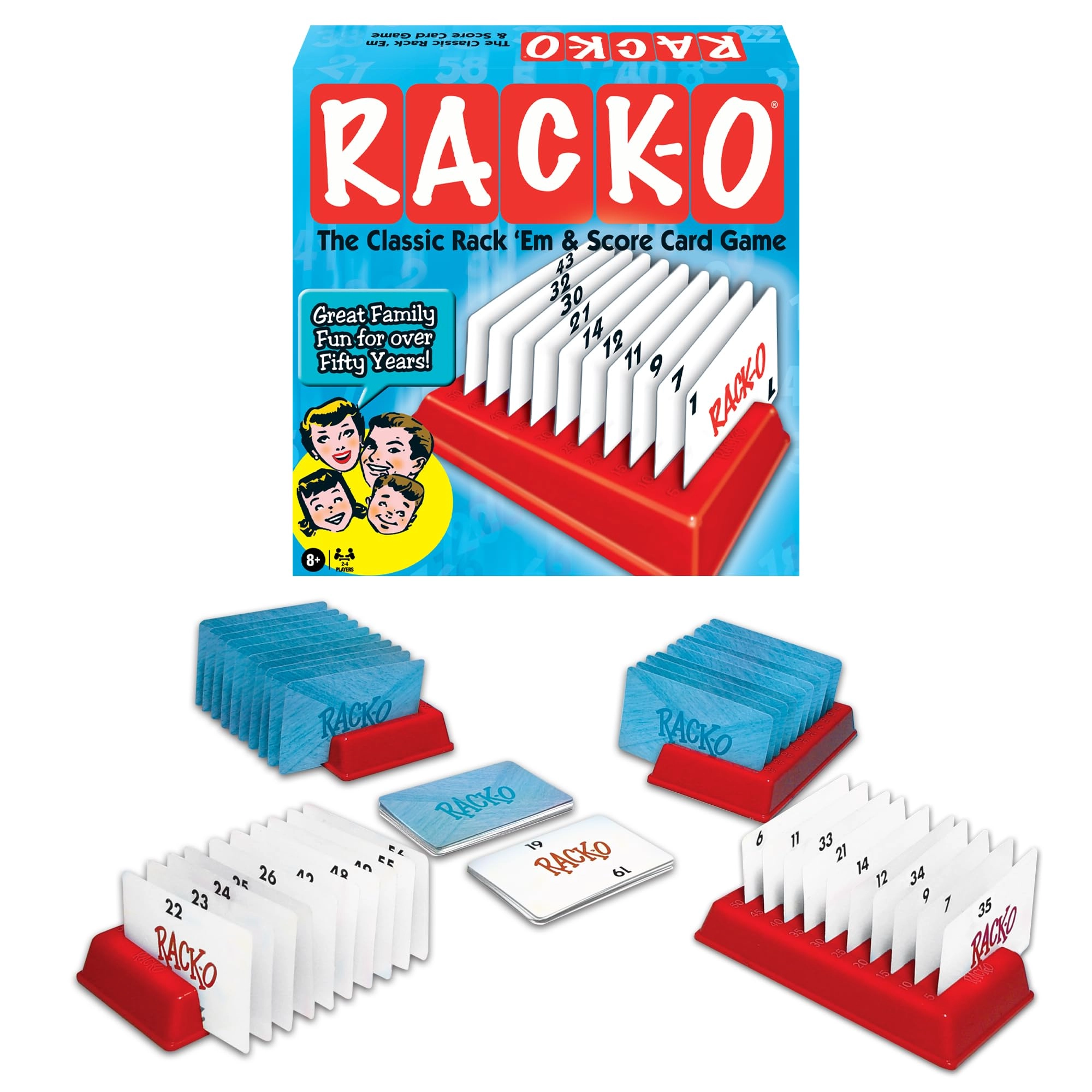 Winning Moves Rack-O - Card Game