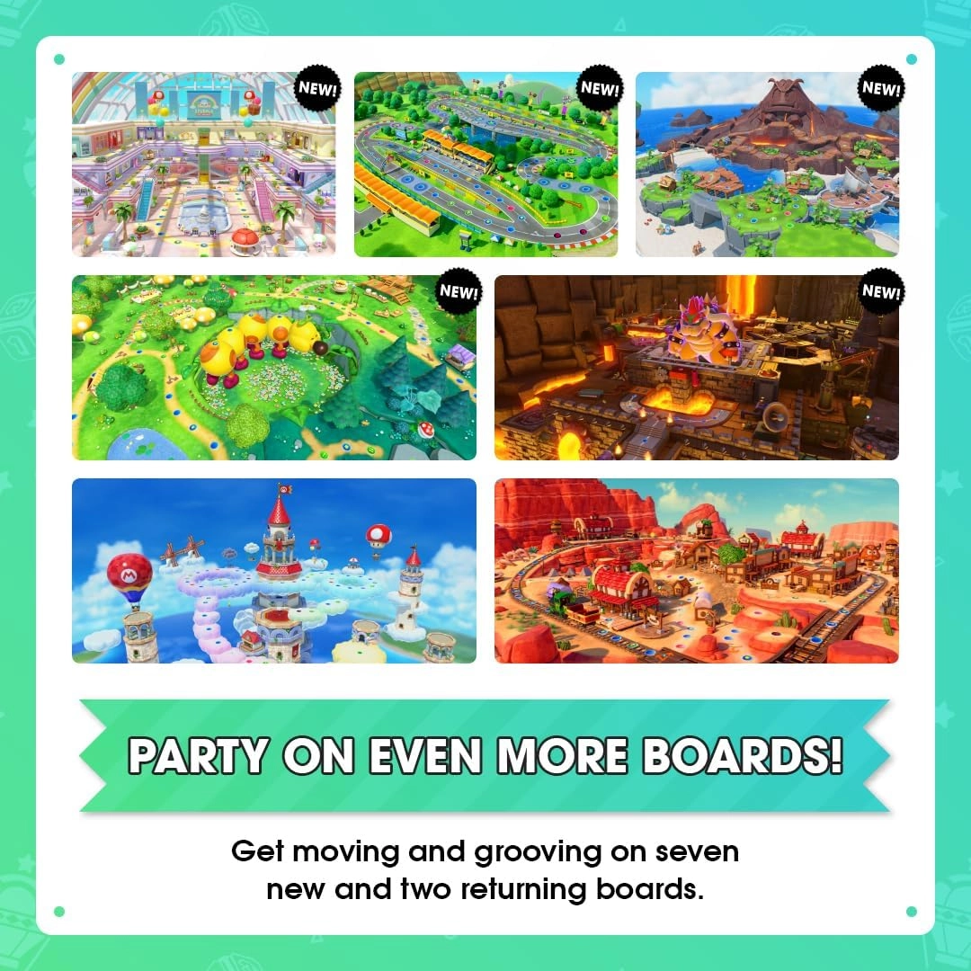 Super Mario Party Jamboree - Dutch, English, French, German, Italian, Japanese, Korean, Portuguese, Russian, Simplified Chinese, Spanish, Traditional Chinese
