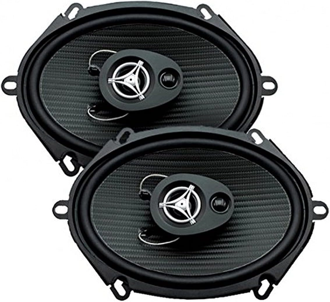 Power Acoustik EF-573 - 5"x7" 3-way coaxial