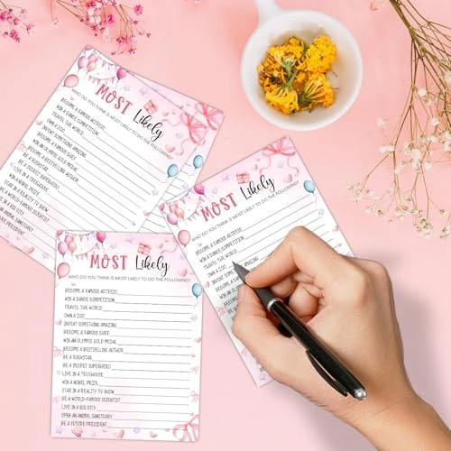 Slumber Party Game Cards - 20