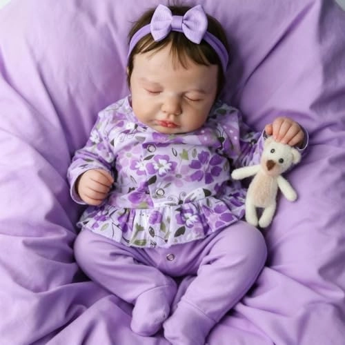 LOULOU Reborn Baby Doll - 20 Inch Vinyl Girl Ages 3+