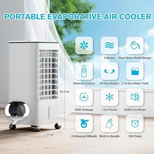 portable air cooler 40 - 65W