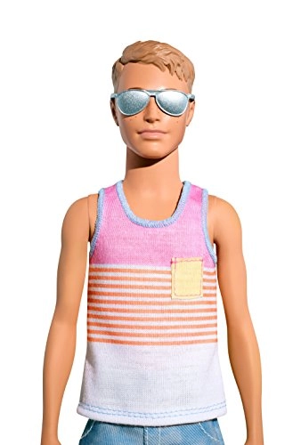 Ken Fashion Doll - Fashionistas Slim Ages 3+