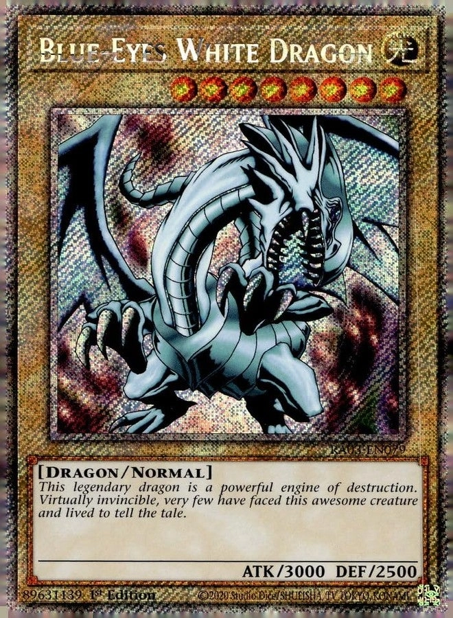 Yu-Gi-Oh! Blue-Eyes White Dragon RA03-EN079 - 1st Edition