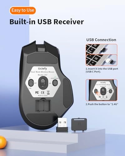 Bluetooth Wireless Mouse - USB