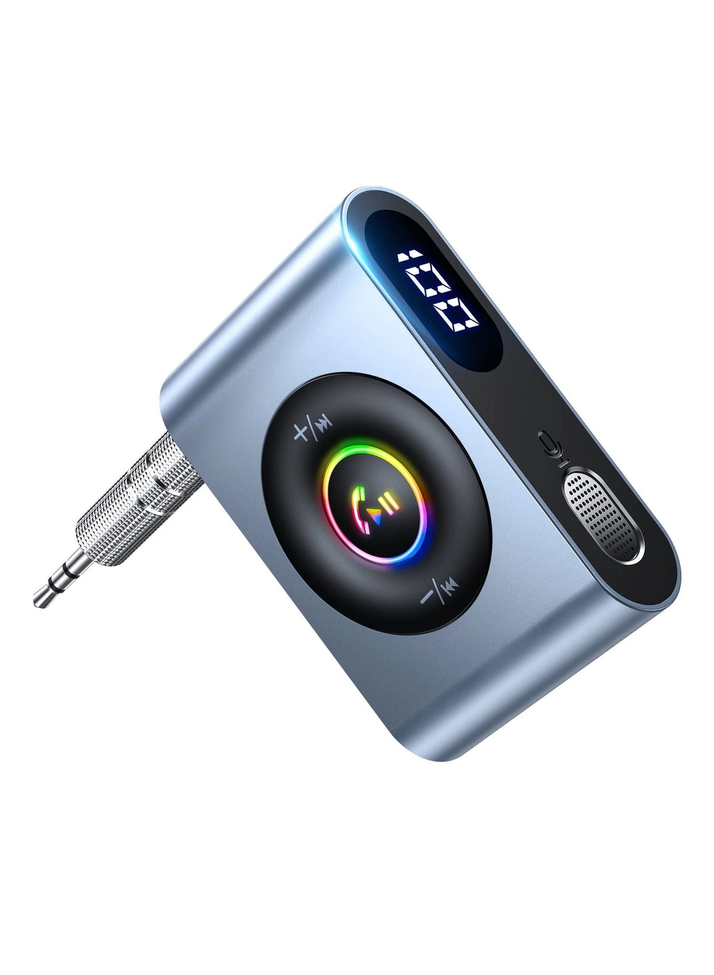 Bluetooth AUX Adapter - 5.3 3.5mm 22H Battery Life