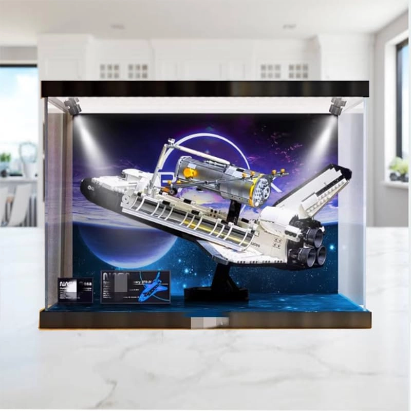 Clear Acrylic Display Case - fits 10283 Background+Top Light