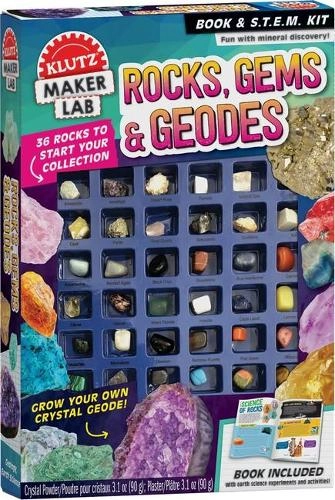 Scholastic US Maker Lab Rocks Gems and Geodes