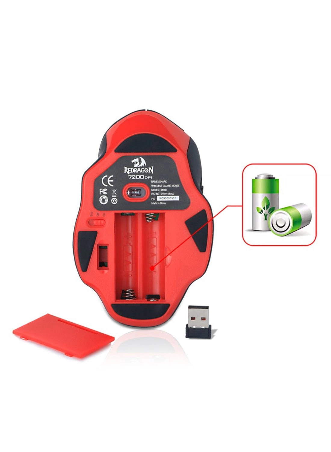 M688-1 Gaming Mouse - Wireless